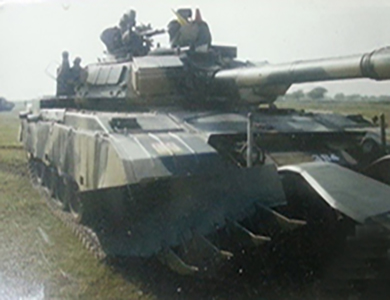 Mole Plough For Tank Al-Zarrar